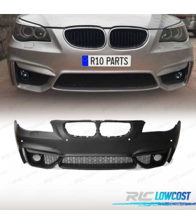 PARE-CHOCS FRONTAL BMW E60 E61 07-10 LOOK M4 PDC GRILLES ANTIBROUILLARD