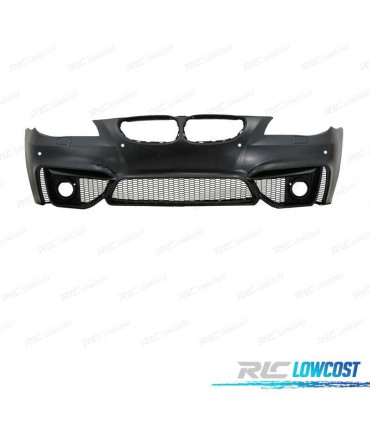 PARE-CHOCS FRONTAL BMW E60 E61 07-10 LOOK M4 PDC GRILLES ANTIBROUILLARD