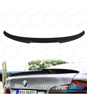 AILERON BECQUET LAME COFFRE BMW F10 10-17 LOOK M4 NOIR BRILLANT