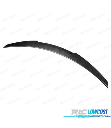 AILERON BECQUET LAME COFFRE BMW F10 10-17 LOOK M4 CARBONE