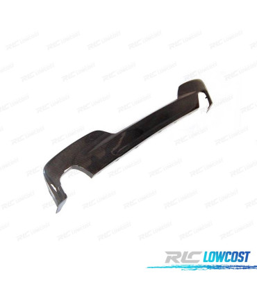 DIFFUSEUR ARRIÈRE BMW F06 F12 F13 CARBONE SORTIE D'ÉCHAPPEMENT SIMPLE DES 2 CÔTÉS