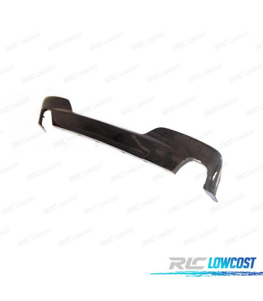DIFFUSEUR ARRIÈRE BMW F06 F12 F13 CARBONE SORTIE D'ÉCHAPPEMENT SIMPLE DES 2 CÔTÉS