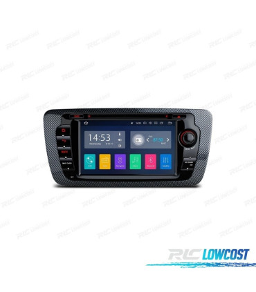 AUTORADIO GPS LCD TACTILE 7" CANBUS POUR SEAT IBIZA 6J MK4 ANDROID 12 CARPLAY