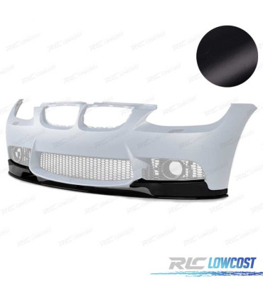 SPOILER LAME DE PARE-CHOCS AVANT BMW E90 E91 E92 E93 LOOK M3 NOIR MAT