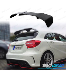 AILERON DE TOIT POUR MERCEDES CLASSE A W176 AMG LOOK A45 NOIR BRILLANT