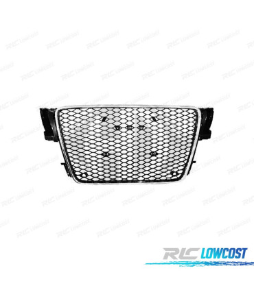 CALANDRE AUDI A5 07-11 COULEUR GRIS CLAIR LOOK RS