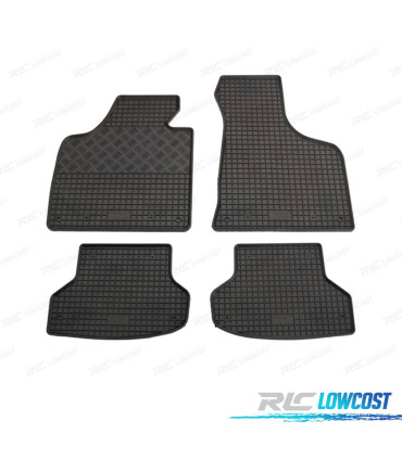 TAPIS EN CAOUTCHOUC AUDI A3 8P 07-11 4 UNITÉS