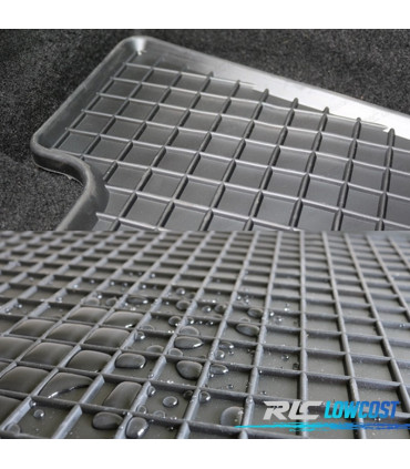 TAPIS EN CAOUTCHOUC AUDI A3 8P 07-11 4 UNITÉS