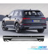 DIFFUSEUR AUDI Q7 20-23 LOOK SQ7 + EMBOUTS D'ÉCHAPPEMENT CHROMÉ