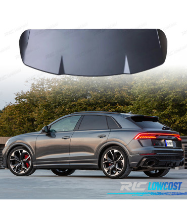 AILERON SPOILER BECQUET AUDI Q8 19-23 LOOK RSQ8 NOIR MATE