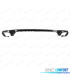 DIFFUSEUR AUDI Q8 18-23 LOOK SQ8 NOIR + EMBOUTS D´ÉCHAPPEMENT CHROMÉ