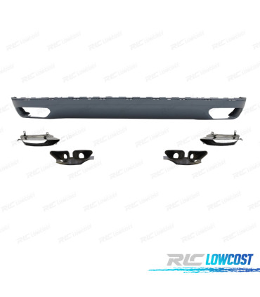 DIFFUSEUR AUDI A8 11-14 LOOK W12 + EMBOUTS D´ÉCHAPPEMENT