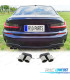 EMBOUT D´ÉCHAPPEMENT BMW G20 G21 19- LOOK ROCK CHROMÉ