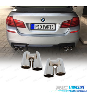 EMBOUT D´ÉCHAPPEMENT BMW F10 10-17 LOOK M5 CHROMÉ