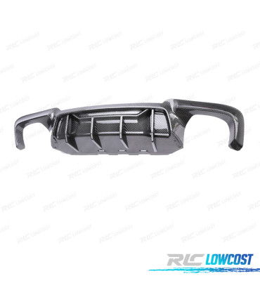 DIFFUSEUR BMW F10 LOOK COMPETITION CARBONE