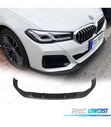 SPOILER LIP BMW G30 G31 17-20 LOOK M PERFORMANCE NOIR MATE