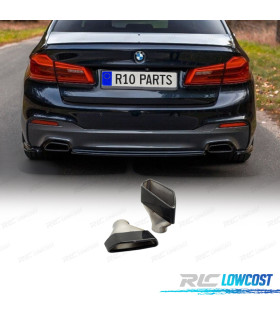EMBOUTS D´ÉCHAPPEMENT BMW G30 17- LOOK 530 NOIR