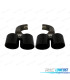 EMBOUTS D'ÉCHAPPEMENT BMW X4 G02 18-20 LOOK M NOIR