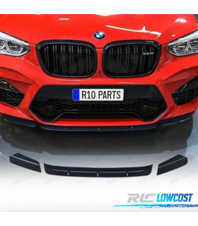 SPOILER LIP BMW X4 G02 18-20 LOOK ROCK NOIR MAT