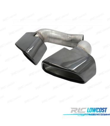 EMBOUTS D'ÉCHAPPEMENT BMW X5 12-18 LOOK M NOIR