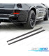 BAS DE CAISSE BMW X5 F15 12-18 LOOK  M PERFORMANCE NOIR MATE