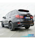 BAS DE CAISSE BMW X5 F15 12-18 LOOK  M PERFORMANCE NOIR MATE