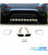 EMBOUTS D'ÉCHAPPEMENT BMW X6 E71 E72 08-14 CARRÉ ARGENTÉ