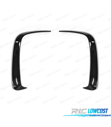 MOULURES ARRIÈRE MERCEDES CLASSE A W176 LOOK AMG A45 NOIR BRILLANT