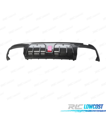 DIFFUSEUR MERCEDES W205 14-21 LOOK BRABUS CARBONE