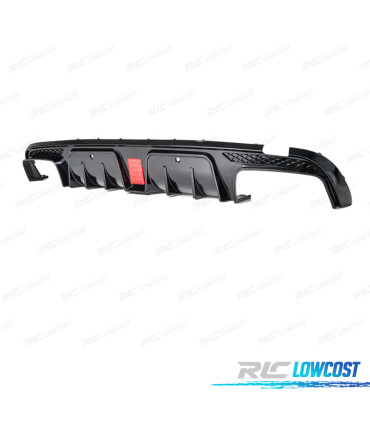 DIFFUSEUR MERCEDES W205 14- LOOK BRABUS NOIR