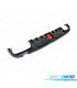 DIFFUSEUR MERCEDES W205 14- LOOK BRABUS NOIR