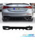 DIFFUSEUR MERCEDES W206 AMG 21- LOOK C63 + EMBOUTS D´ÉCHAPPEMENT CHROMÉ
