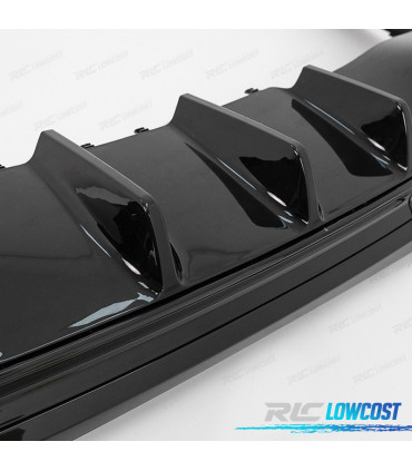 DIFFUSEUR MERCEDES W206 AMG 21- LOOK C43 + EMBOUTS D´ÉCHAPPEMENT CHROMÉ