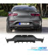 DIFFUSEUR MERCEDES GLC C253 COUPÉ 15-18 LOOK AMG GLC43 NOIR