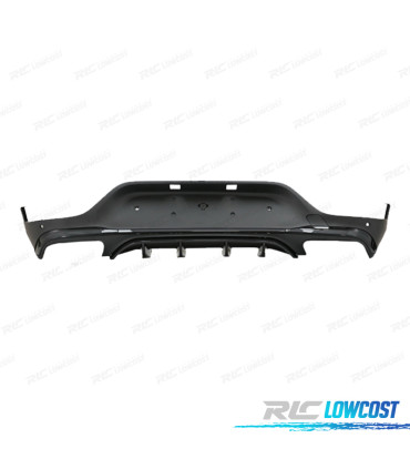 DIFFUSEUR MERCEDES GLC C253 COUPÉ 15-18 LOOK AMG GLC43 NOIR