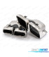 EMBOUTS D´ÉCHAPPEMENT MERCEDES GLC X253 C253 15-18 LOOK GLC63 CHROMÉ