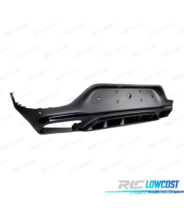 DIFFUSEUR MERCEDES GLC C253 COUPE 19-22 LOOK AMG GLC63 NOIR