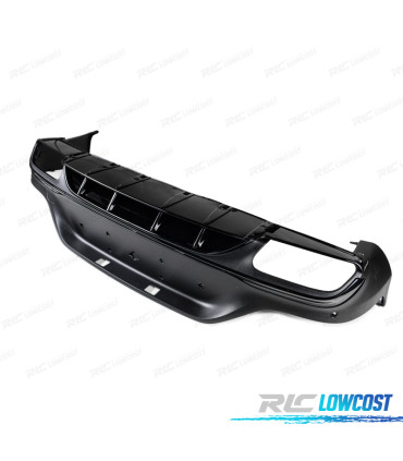 DIFFUSEUR MERCEDES GLC C253 COUPE 19-22 LOOK AMG GLC63 NOIR