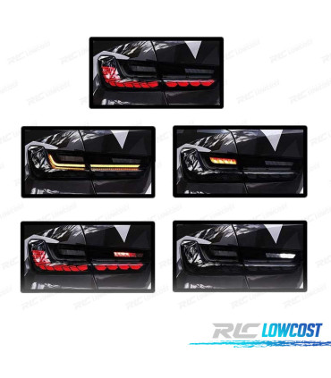 FEUX ARRIÈRE OLED DYNAMIQUES BMW G20 19-21 NOIR