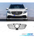CALANDRE MERCEDES CLASSE GLE W166 15-19 LOOK GT-R NOIR CHROMÉ