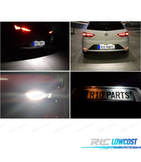 KIT 4 AMPOULES LED INTÉRIEUR POUR SEAT LEON MK3 5F 5F1 5F5 5F8 SC ST 13-