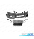 PARE CHOCS FRONTAL AUDI A4 04-07 LOOK RS4 CALANDRE CHROMÉ-NOIR PDC SRA