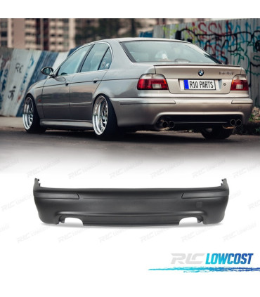 PARE CHOCS ARRIÈRE BMW E39 LOOK M5 DOUBLE SORTIE