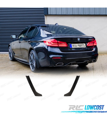 SPLITTER ARRIÈRE BMW G30 G31 17-19 NOIR BRILLANT