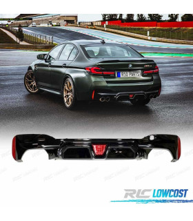 DIFFUSEUR BMW G30 G31 17- LOOK M5 CS NOIR BRILLANT