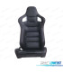 KIT SIÈGE SEMI BAQUET TYPE RS CUIR NOIR