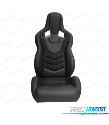 KIT SIÈGE BAQUET SPORT UNIVERSEL CUIR NOIR STYLE SPORTSTER CUIR