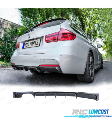 DIFFUSEUR BMW F30 F31 LOOK M PERFORMANCE CARBONE