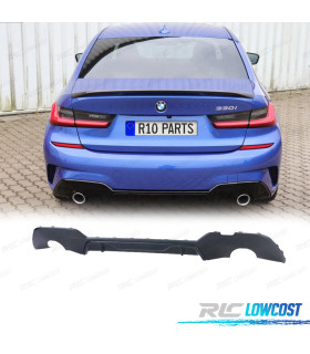 DIFFUSEUR BMW G20 G21 18- LOOK M PERFORMANCE NOIR MAT