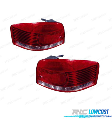 FEUX ARRIÈRE AUDI A3 3P 03-08